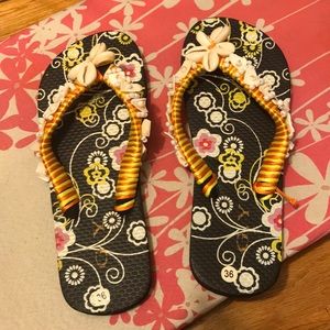 Beautiful Handmade Beach Flip Flops